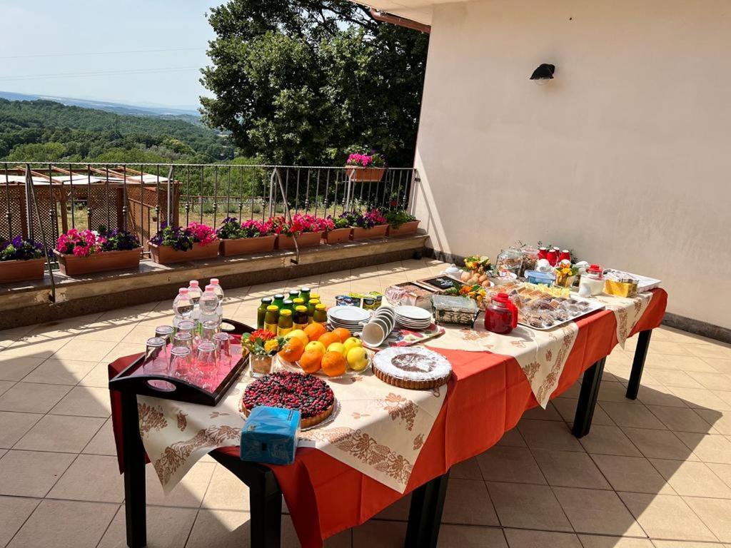 B&B Il Tramonto Barbarano Romano Eksteriør bilde